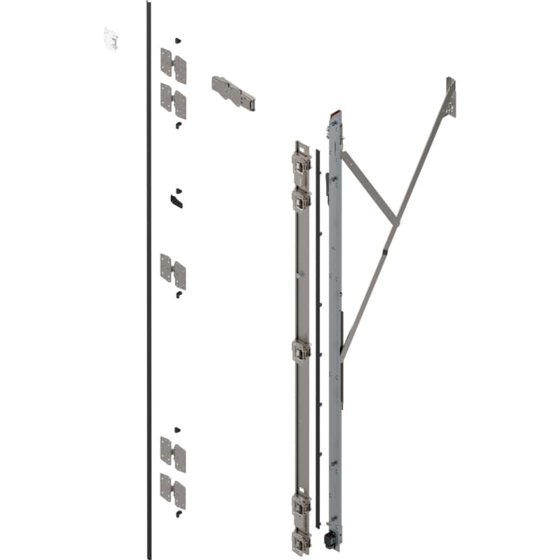 REVEGO Duo Hinge Bracket Set with TIP-ON Right - Blum, 802T6000R2