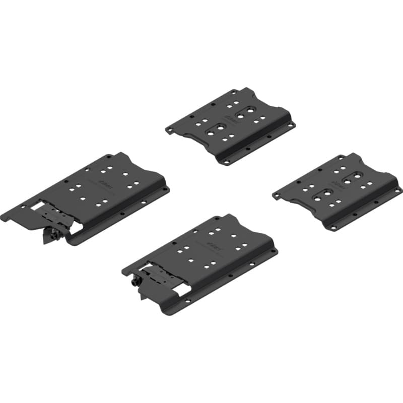 Blum REVEGO uno Pocket Connector Set with Toe Kick, Black, 801V505B
