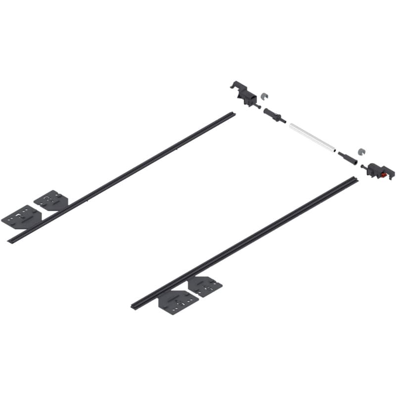 Tandem 563/569 Lateral Stabilizer Kit for Drawer System, 27", Gray