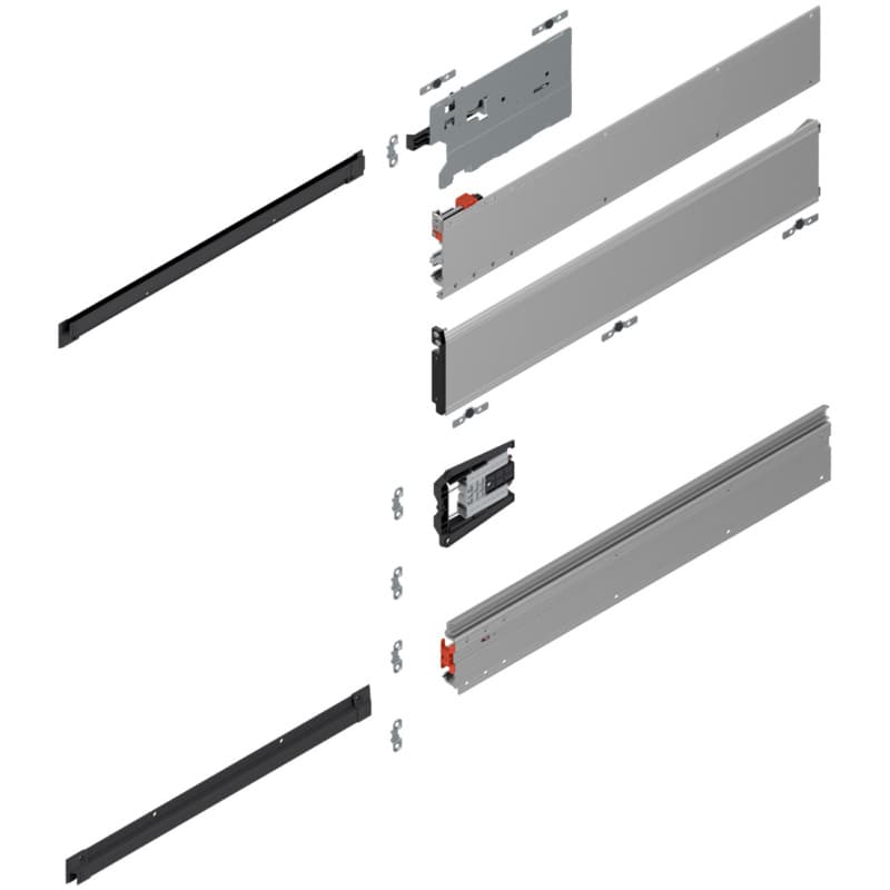 REVEGO Uno 600mm Pocket Profile Set, Left-Hand, BP801P600E.L3