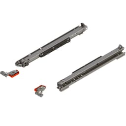 Blum MOVENTO 21" Soft-Close Blumotion  Full Extension Undermount Drawer Slides, Roller Bearing Zinc - 769R5330S