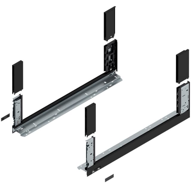 Blum LEGRABOX C-Height Drawer Member, Carbon Black