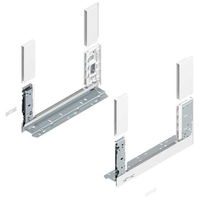 Blum LEGRABOX Drawer Member, C-Height, Silk White Matte