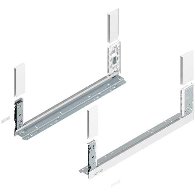 Blum LEGRABOX Drawer Member, C-Height, Silk White Matte