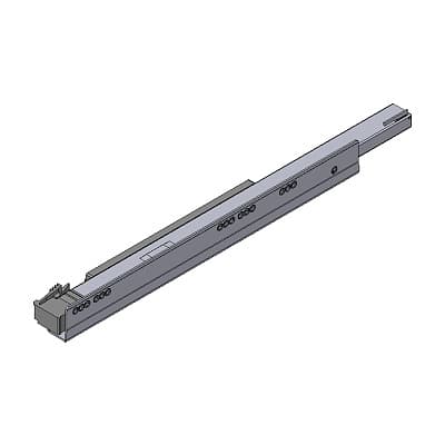 22" LEGRABOX CAB PROFILE, ZINC HVY DTY, Blum BP7535501S