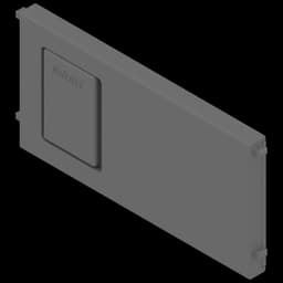 Ambia-Line Cross Divider for Legrabox Drawer, Orion Gray Matte, 3-41/64
