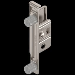 Metabox 320MH/K and 330M/H Right-Hand Standard Front Fixing Bracket, Press-In, 3-3/8", Nickel-Plated
