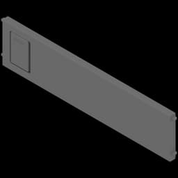 Ambia-Line Cross Divider for Drawer, 2", Orion Gray, 7.6