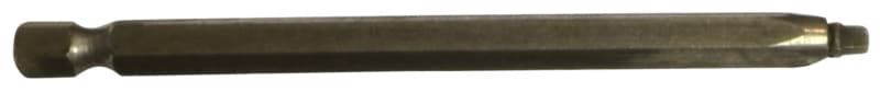 #2 x 4" Square Drive Insert Bit, 2 Piece Bit