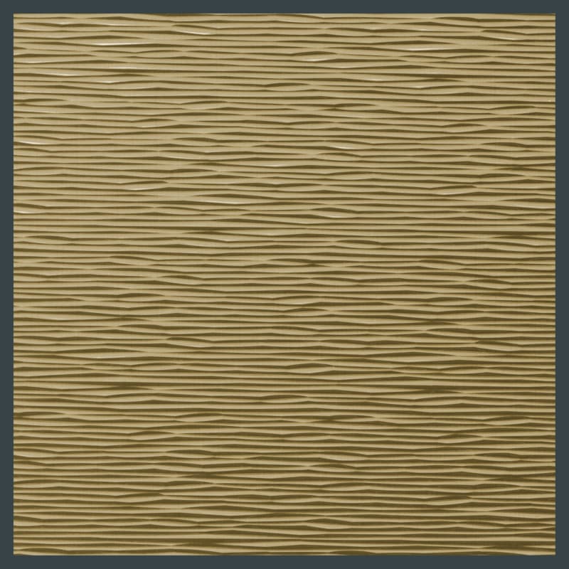Chemetal 236 Metawave Bronze Aluminum Metal Laminate 48" x 96", C236P011