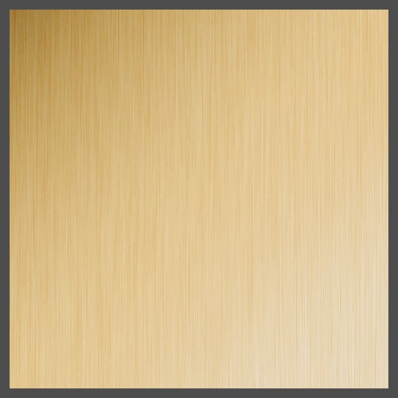 Chemetal 904 Brushed Light Brass Metal Laminate 48" x 96", C904P003