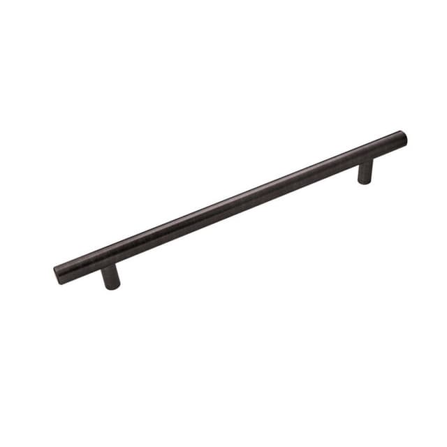 Belwith Keeler Bar Pulls Series 7-9/16" (192 mm) Center to Center Brushed Black Nickel Pull, - HH075597-BBLN