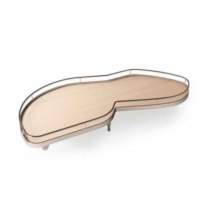 LeMans II Arena Classic 2 Shelf Right Swing, Blind Corner Kit Champagne/Maple, for 14" Faceframe Opening, Kessebohmer - 2507500103