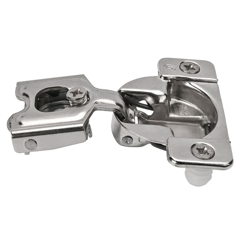 Grass TEC 864 Soft-Close 1-3/8" Overlay Face-Frame Hinges Nickel, 108° Dowel, 02785A-15