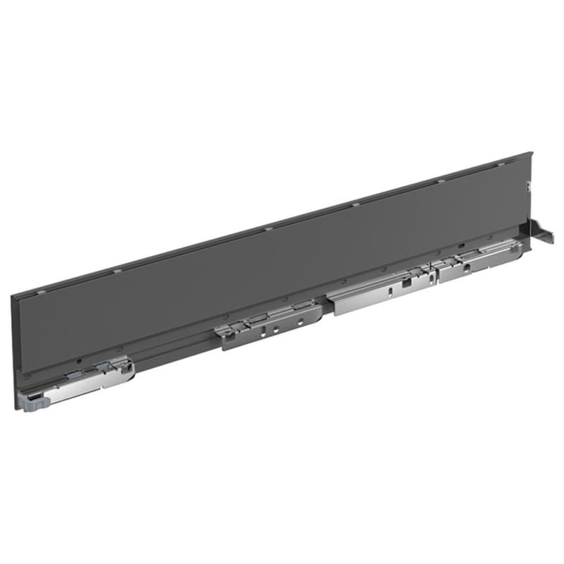 Hettich AvanTech YOU Left Hand Drawer Side Profile, 101mm Drawer Height, Anthracite, 550mm