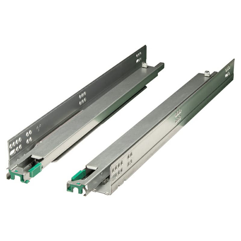 18" Dynapro 2.0 Undermount Drawer Slide for 5/8" Material, 100lb Capacity, Full Extension, Soft-Closing