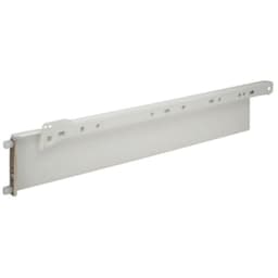 Grass Zargen 6036 Drawer Slide with 100lb Capacity, Self-Close, 3-3/8", White, 18-1/2, 12851-16