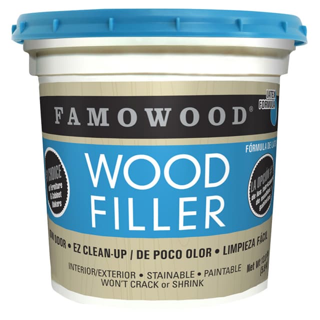 Famowood, Wood Filler, Solvent Base 1 Gallon