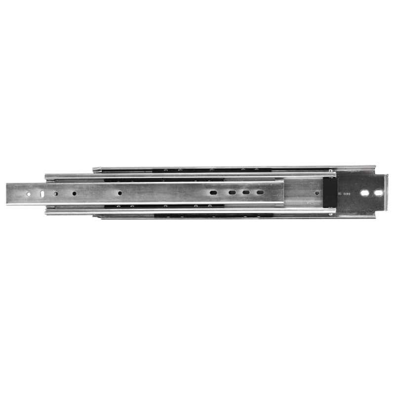KV8900 36" Full Extension Standard Ball Bearing Drawer Slides, Unhanded Side Mount Zinc Bulk-Pack - 8900B 36