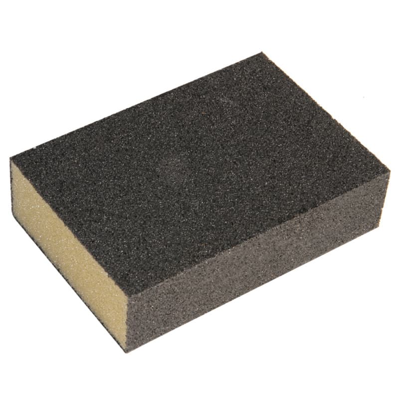 3M Medium Grit 4-Sided Wet/Dry Sanding Sponge 3-3/4" x 2-5/8"