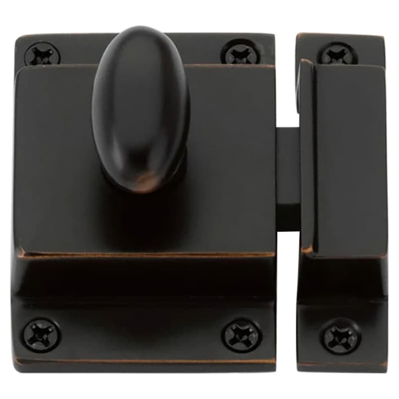 Emtek cabinet latch 2270US4 satin brass