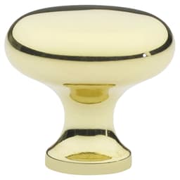 Emtek Traditional Providence knob 1-1/4 inch Brass