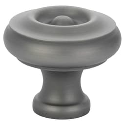 Emtek Traditional Waverly Knob 1-3/4 in Unlacquered