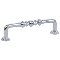 Emtek Traditional Spindle Pull 6 inch CC unlacquered