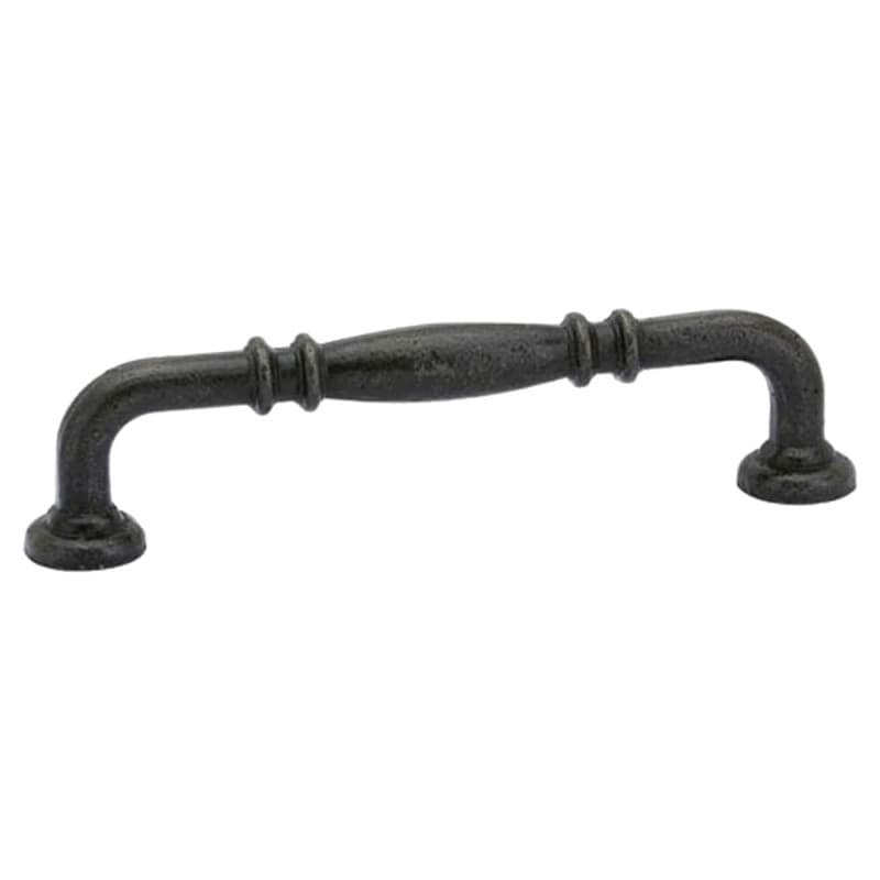 Emtek Tuscany Bronze Ribbed Pull 6 inch C-C 86255FB