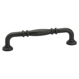 Emtek Tuscany Bronze Ribbed Pull 6 inch C-C