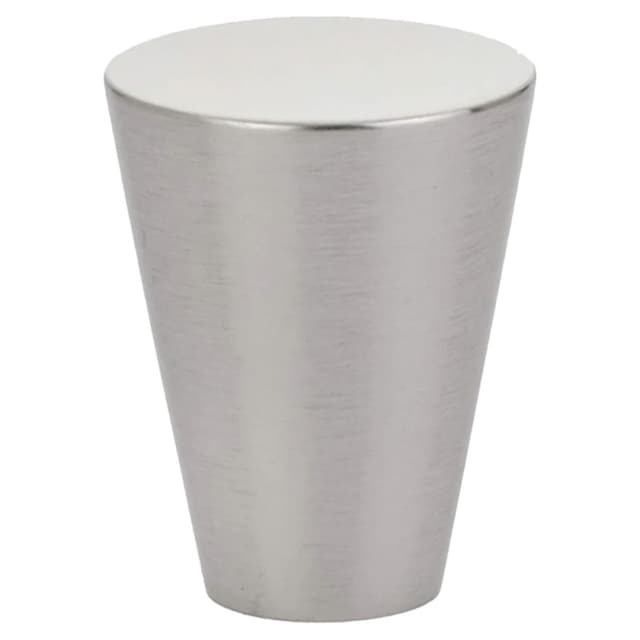 Emtek Contemporary Cone Knob, 1-1/8" Diameter, Unlacquered Brass - 86262US3NL