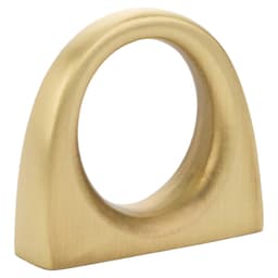 Emtek contemporary ring knob 3/8 inch satin nickel