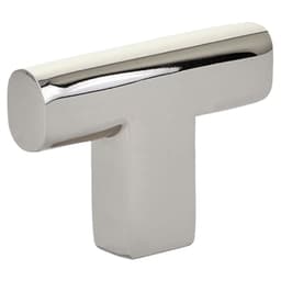 Emtek Contemporary Trail Knob, 2 inch Unlacquered Brass