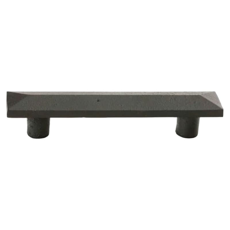 Emtek Sandcast Bronze Pyramid Pull 6" CC