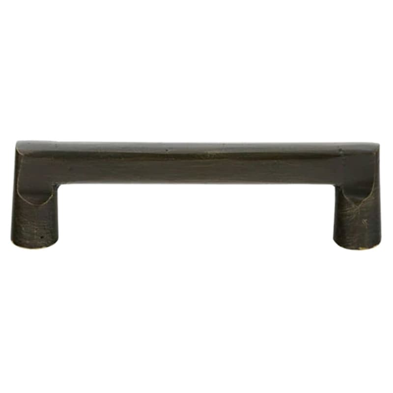 Emtek sandcast bronze rail pull 4 inch CC TWB