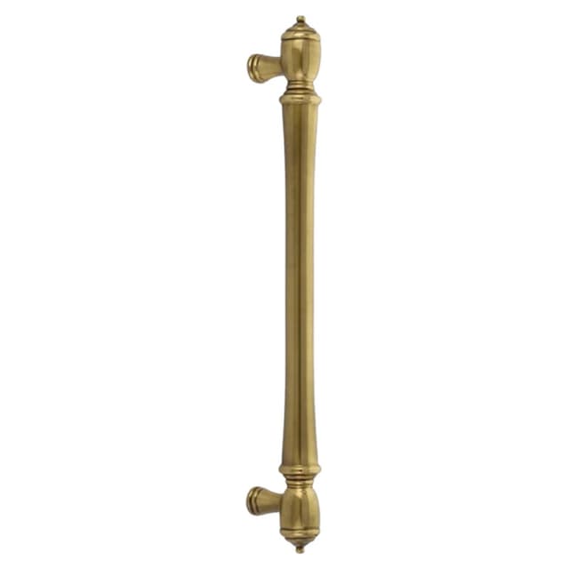Emtek Spindle Cabinet Appliance Pull, 18"CC, Unlacquered Brass - 86344US3NL