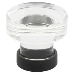 Emtek Grayson glass knob 1-3/4 in, 86570US14