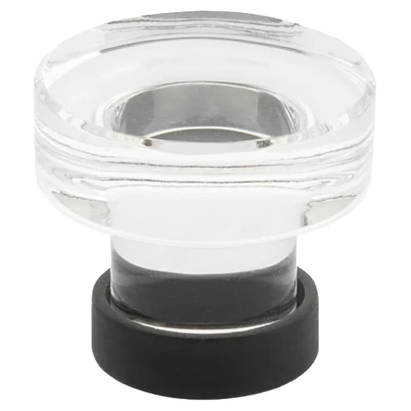 Emtek Grayson Glass Knob, 1-3/4 in, 86570US19