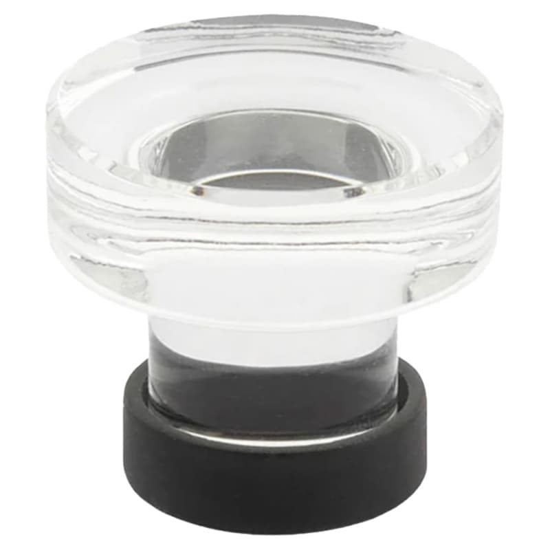 Emtek Grayson glass knob, 1-3/4 in, 86570US26