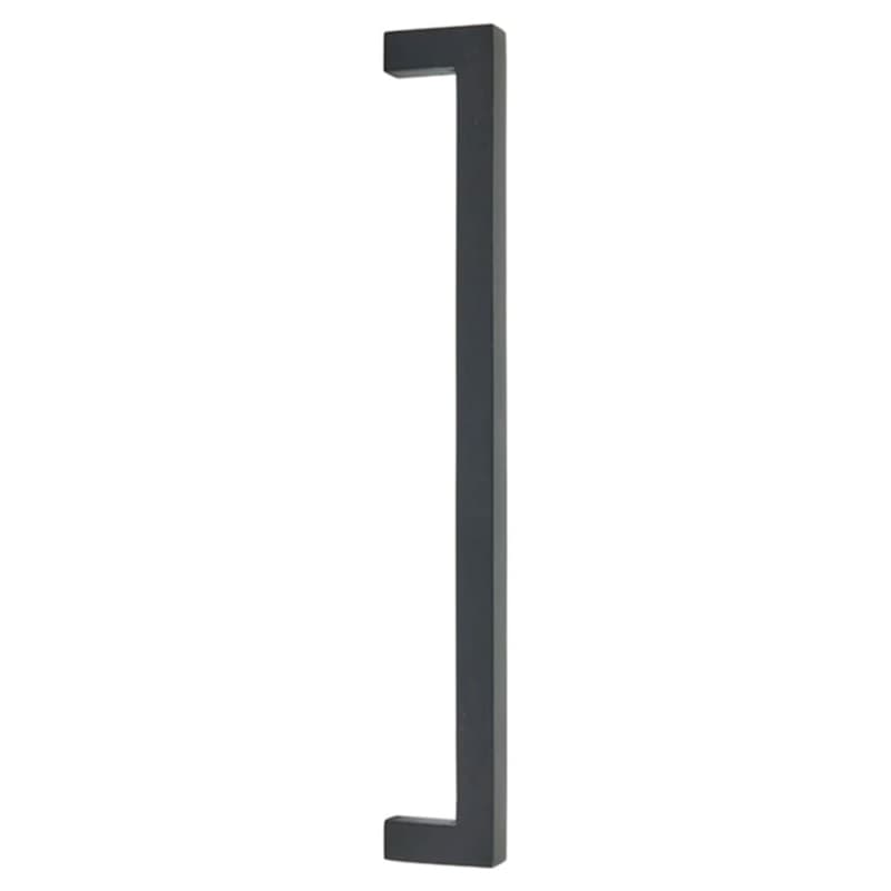 Emtek Sandcast Bronze Appliance Pull 18" (457 mm) Center to Center, Flat Black, 86675FB