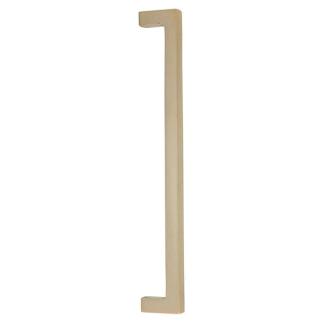Emtek Sandcast Bronze Rustic Modern Appliance Pull, 18"CC, Tumbled White Bronze - 86675TWB