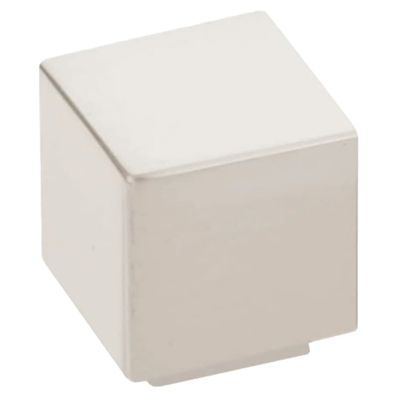 Emtek Modern Rectangular Allerton Knob 86700US10B