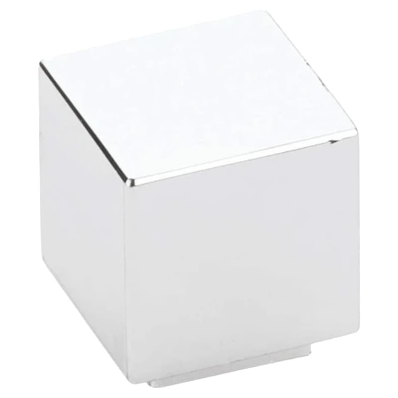 Emtek Modern Rectangular Allerton Knob 1 in Chrome