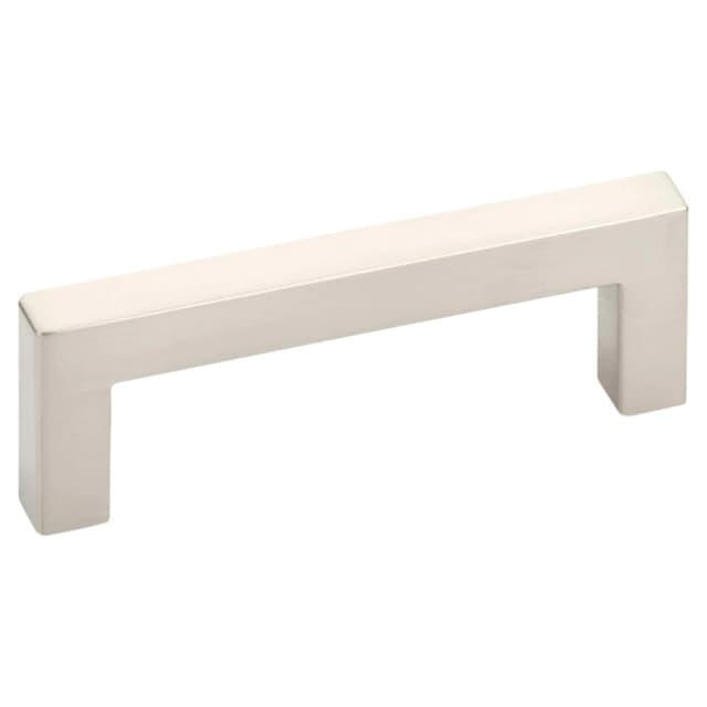 Emtek Modern Rectangular Warwick Pull, 5"CC, Flat Black - 86706US19