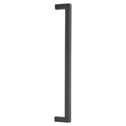 Emtek Modern Rectangular Warwick Appliance Pull, 18"CC, Oil Rubbed Bronze - 86712US10B