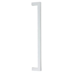 Emtek Modern Rectangular Warwick Appliance Pull, 18"CC, Polished Nickel - 86712US14