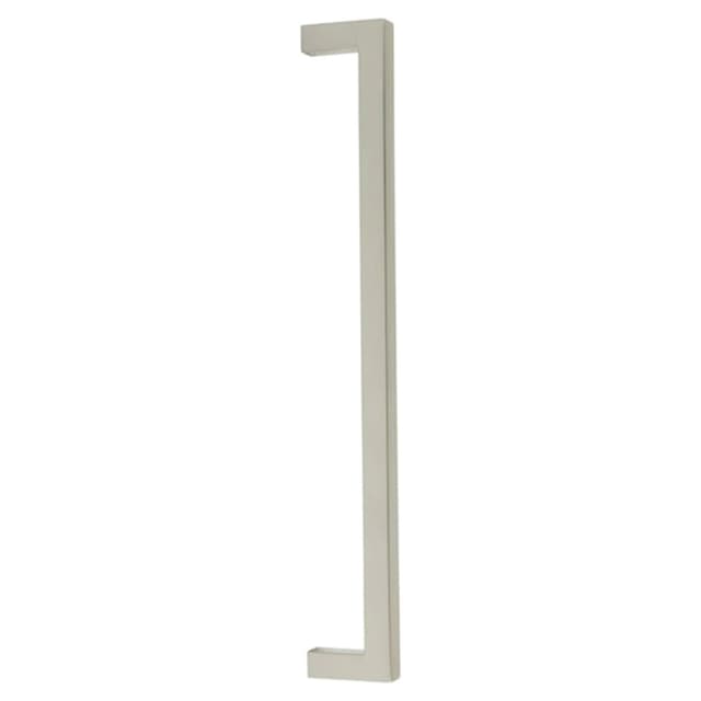 Emtek Modern Rectangular Warwick Appliance Pull, 18"CC, Satin Nickel - 86712US15