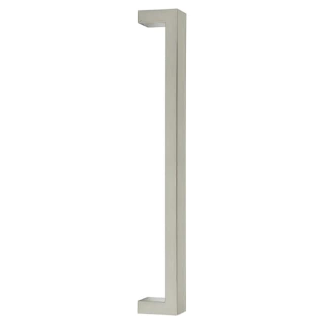 Emtek Modern Rectangular Keaton Appliance Pull, 12"CC, Satin Nickel - 86721US15
