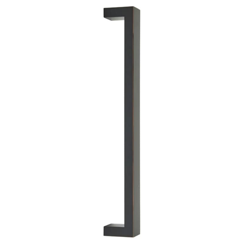 Emtek Modern Rectangular Keaton Appliance Pull, 18"CC, Oil Rubbed Bronze - 86722US10B