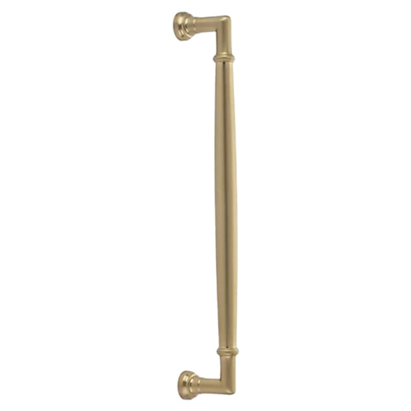 Emtek Transitional Heritage Westwood Appliance Pull, 12"CC, Flat Black - 86912US19